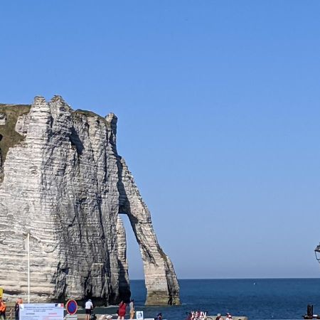 L'Aiguille Creuse Hotell Étretat Exteriör bild
